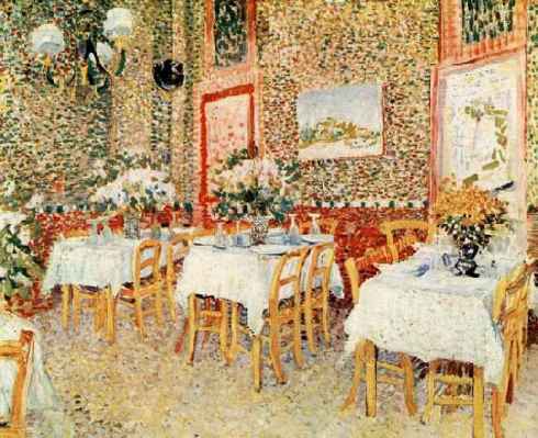 Interior of a Restaurant Van Gogh